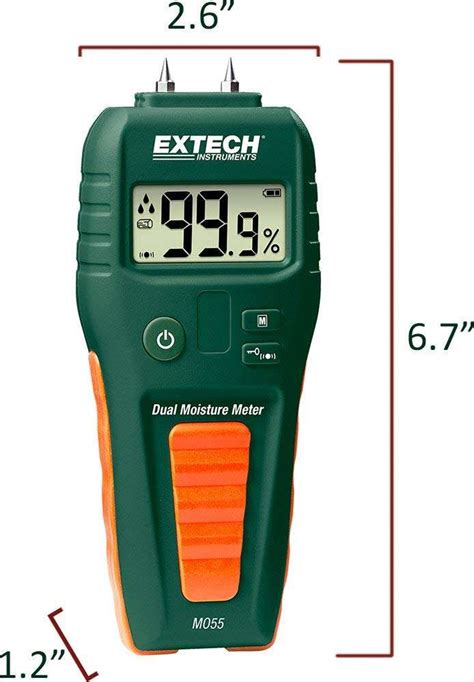 extech dual moisture meter m055|extech moisture meter instructions.